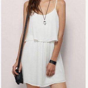 Tobi Mint Green Open Back Skater Dress